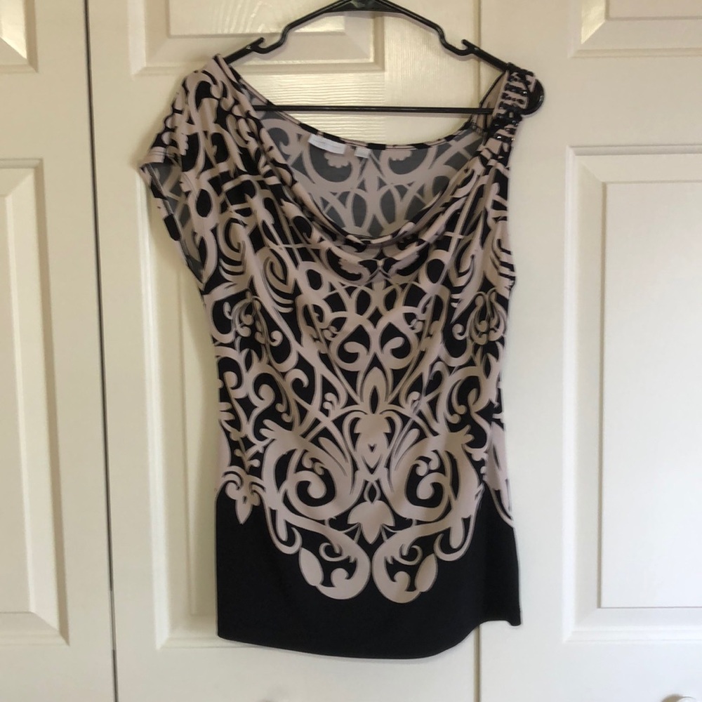 NWOT 👚  NY&C Blouse Cream/Black
